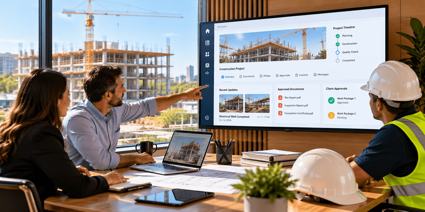 How to Give Construction Clients Better Visibility With a Contractor Client Portal